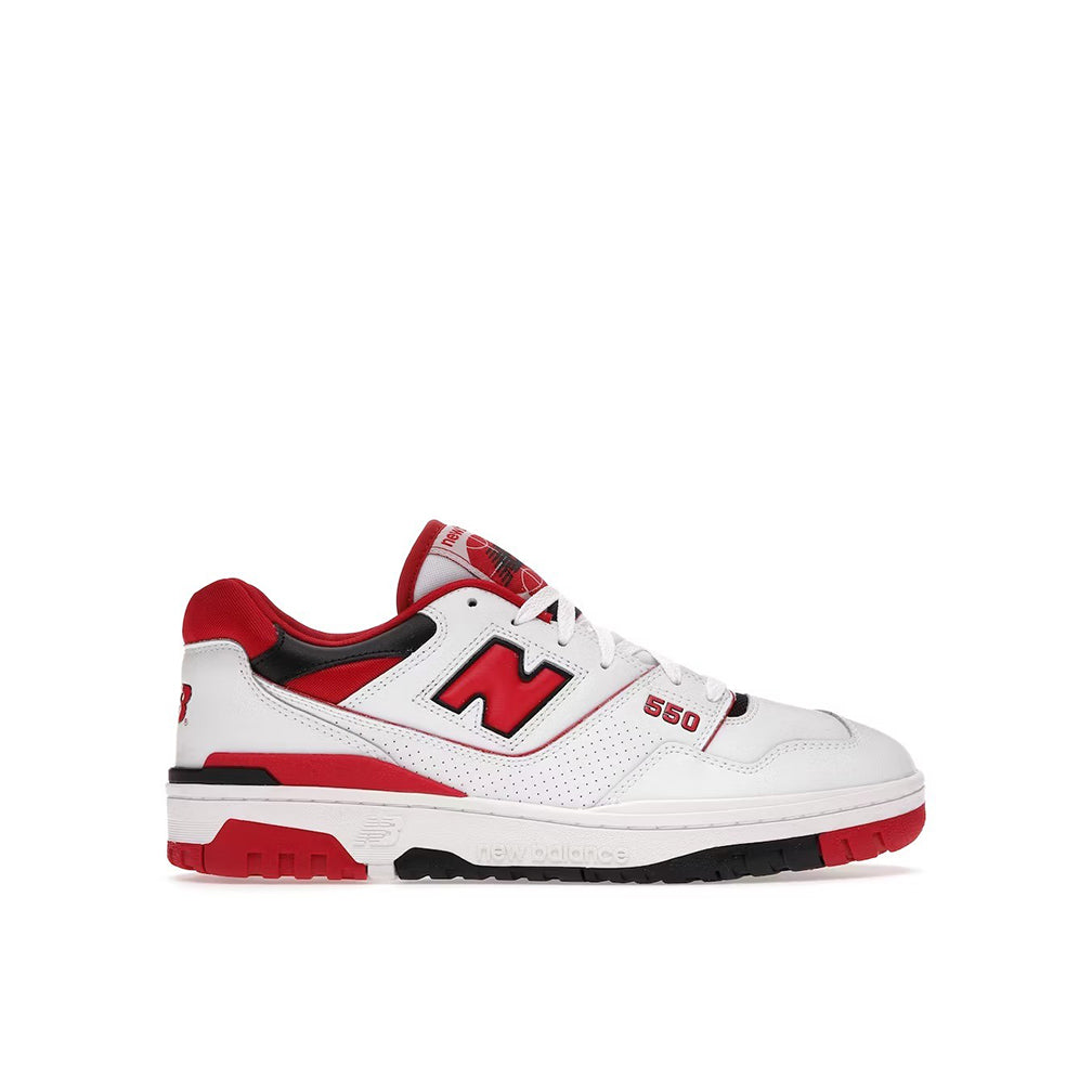 New Balance 550 White Team Red