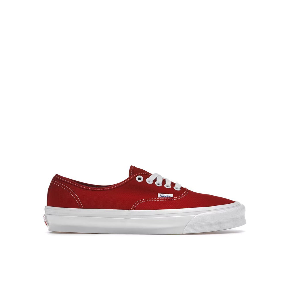 Vans Vault Og Authentic Lx Red White